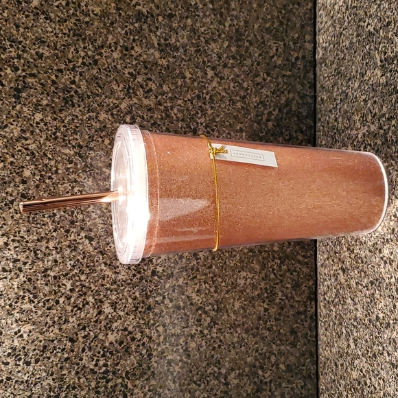 West | Emory Other - NEW Gitter Tumbler with metal straw